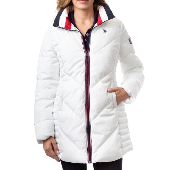 U.S. Polo Assn. Jackets & Coats | Us Polo Assn Womens Long Puffer Jacket | Poshmark